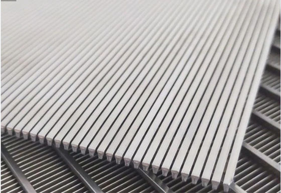 Roestvrij staal 304/316 Wedge Wire Johnson Screen voor het boren van putten