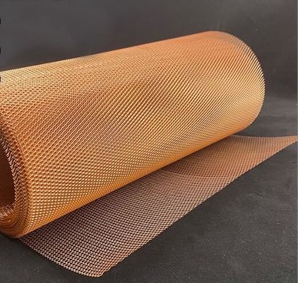Koperen Diamant Geëxpandeerd Metalen Gaas voor EMI-afscherming 0,02-4mm