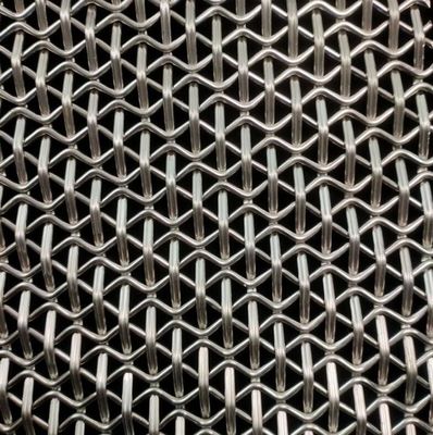 Roestvrijstalen gekrompen gaas voor architecturale gevels
