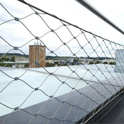 Decoratief roestvrijstalen draad touwnet voor grens afmetingen 2*5m/2*3m/10*10m SS304/316