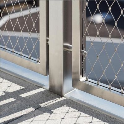 Roestvrijstalen touwgaas SS304/316 voor dierentuin en balustrade