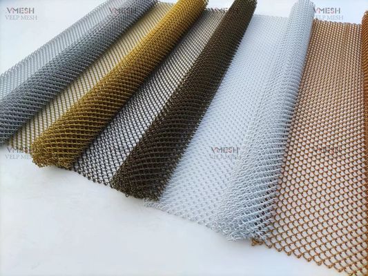Verstelbaar enkelpaneel zilveren kleur staal materiaal stevig open haard mesh scherm gordijn