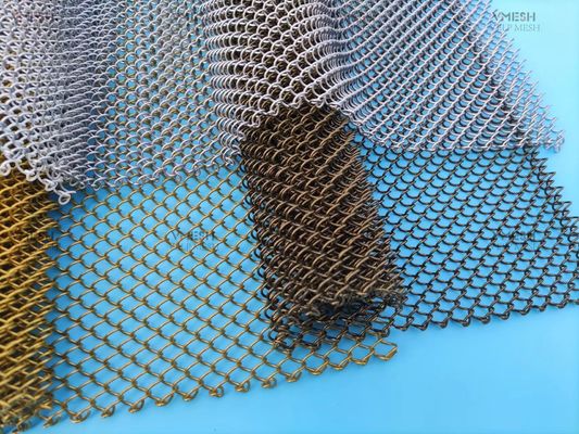 Verstelbaar enkelpaneel zilveren kleur staal materiaal stevig open haard mesh scherm gordijn