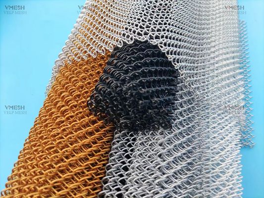 Decoratieve aluminium keten schakel gordijn Cascade spoel Drapery draadnet gordijnen