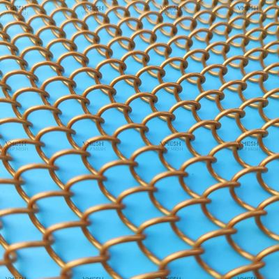 Decoratieve aluminium keten schakel gordijn Cascade spoel Drapery draadnet gordijnen