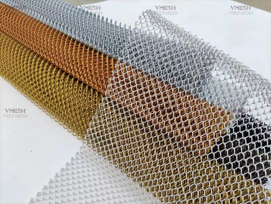 Architectonisch decoratief aluminium metalen douchegordijn voor hotle