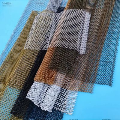 Kleurrijke architectonische mesh metalen mesh keten schakel gordijn