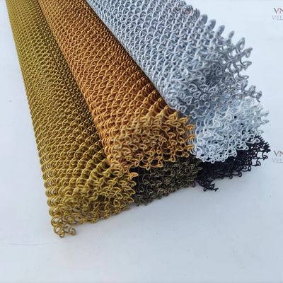 Decoratieve aluminium keten schakel gordijn Cascade spoel Drapery draadnet gordijnen