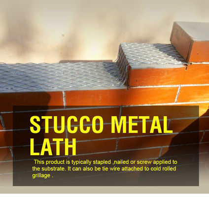 1.75lbs 2.5lbs G60 Zink Stucco Draad Mesh gegalvaniseerd metalen lat