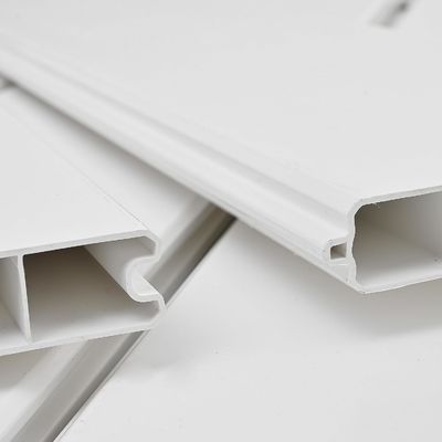 Pvc hek panelen vinyl privacy hek 6x8ft voor tuin gebouwen