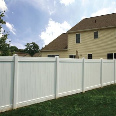 Witte Warme Verkoop Mooie Solid PVC Plastic Privacy Vinyl Zaal