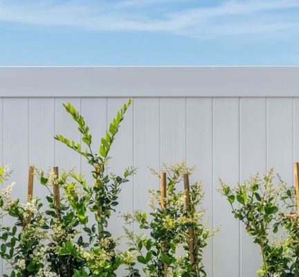 Makkelijke installatie PVC volledig privacy Vinyl Yard Fence Panel