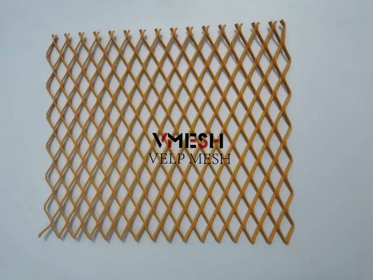 0.5 mm Dikte Aluminium Uitgebreid Metalen Draad Mesh Voor Muur Panel