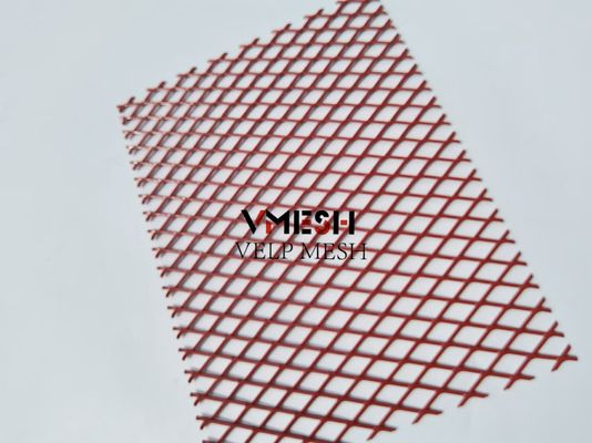 Decoratieve gevels met aluminium mesh met poedercoating
