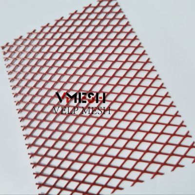 architectonisch Decoratief Gevel Metalen Mesh Plafond Diamanten Aluminium Mesh tegels