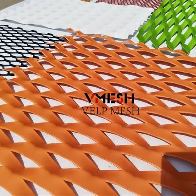 Decoratieve architectonische aluminium plaat uitgebreide draadnet standaard verhoogd