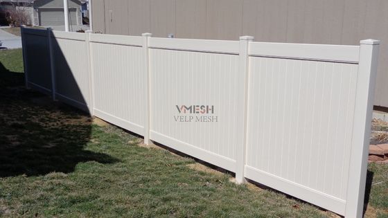 100% vrijstaand materiaal vinyl Farm hek 6x8ft Wit