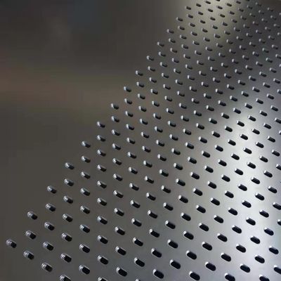 Poederbedekte aluminium-roestvrijstalen geperforeerde plaat voor architectonische gevels