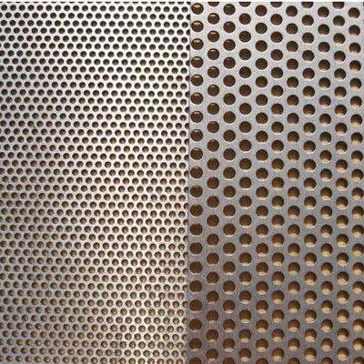 1.2 mm dik aluminium gegalvaniseerd staal geperforeerd gaas voor drainagesystemen