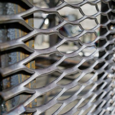 9 Gauge Flat Expanded Steel Mesh Sheet voor gebouwbouw
