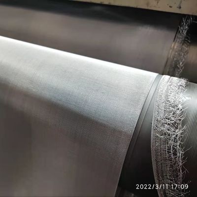 SS304 Geweven gekrimpt vierkant metalen gaas zeefscherm Filterdraadgaas