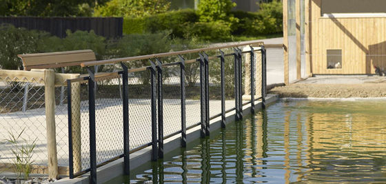 UV-bestendig roestvrijstalen draadgaas met lange levensduur en niet-giftige eigenschappen voor dierentuinafrastering en vogelvolière