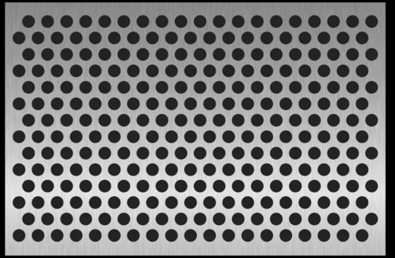 PVDF-coating Architectonisch vierkant Aluminium geperforeerde panelen Decoratief metaal geperforeerd plaat