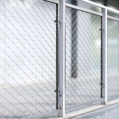 Veiligheidsnet van roestvrijstalen kabelscherm voor dierentuinbrug