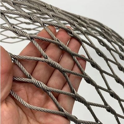 Gepersonaliseerd handgeweven roestvrij staal draad touwnet Anti Falling Mesh