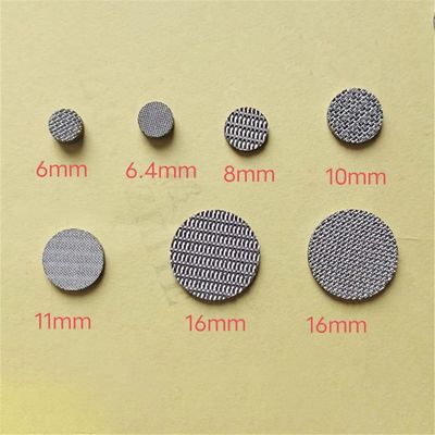 Op maat gesneden nauwkeurigheid 0,5-300 μm Multilayer Sintered Filter Media