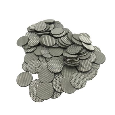 Op maat gesneden nauwkeurigheid 0,5-300 μm Multilayer Sintered Filter Media