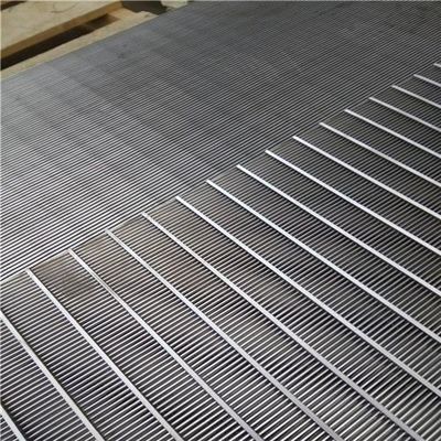 Fabriek V Filtergat 304 roestvrij staal Wedge-vormig gebogen scherm