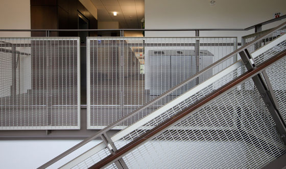 Architectonisch roestvrij staal 1 mm 2 mm gekrimpd geweven draadnet voor hekken