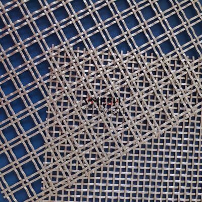 Moderne kantoorruimte decoratieve wandbekleding roestvrij staal gekrimpd gaaspaneel