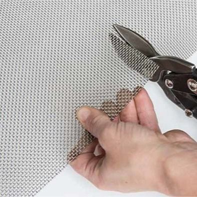 SS304 SS316 Woven wire mesh van roestvrij staal voor industriële filtratie