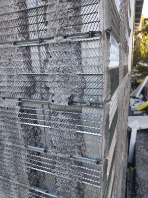 Bouwmaterialen Metalen Gaas Structurele Blijvende Bekistingssysteem