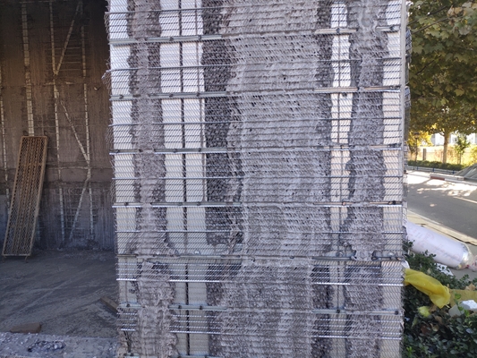 Gepersonaliseerde grootte gegalvaniseerde rib lat cement gieten vormwerk mesh