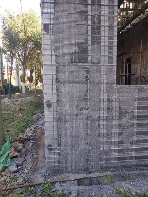 Gegalvaniseerde rib-lath-vormwerk voor cementgieten 1,1 m x 3 m