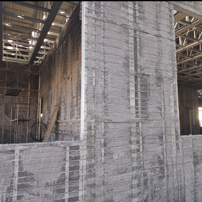 Eenvoudige Ondersteuning en Bevestiging Anti-scheurgaas Cement Stort Bekistingsstructuur