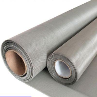 Hoge dichtheid geweven 300 500 mesh roestvrijstalen gaasrol