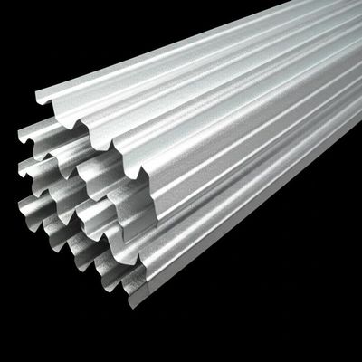 Gegalvaniseerde hoge rib metalen lat voor stucco-vorming 0,45 m x 2 m