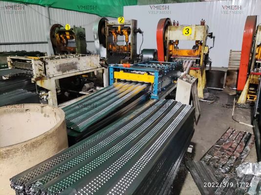 Anti-corrosie Bouwmaterialen Gegalvaniseerd Staal Hoge Rib Lath Mesh