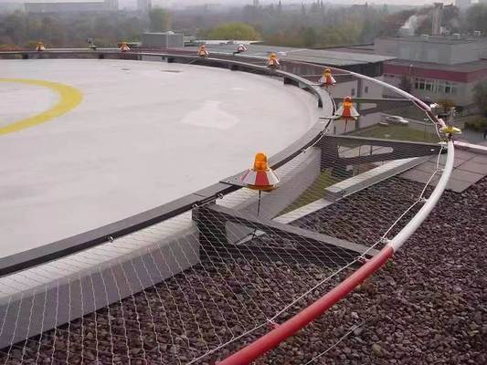 Traphek Beschermnet AISI 304/316 Roestvrijstalen Draadkabel met Zink