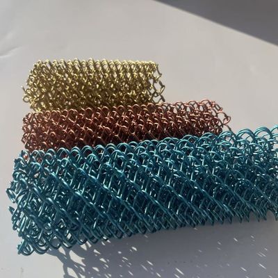 Aluminiumdraad geweven waterregengordijn Decoratieve metalen gaassystemen