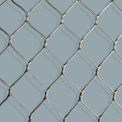 Architectonisch draadtouwnet voor hekken en gevelbekleding