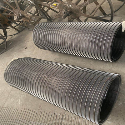 50 100 150 micron V-vormige roestvrijstalen draadpijp Wedge Wire Filter Mesh