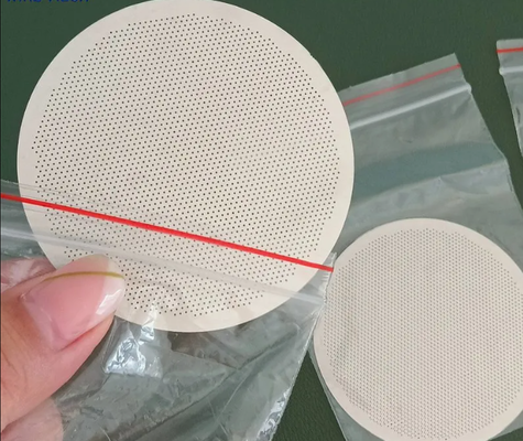 Geen Burrs Chemisch frezen 1mm SS304 Etching Mesh Filter Disc