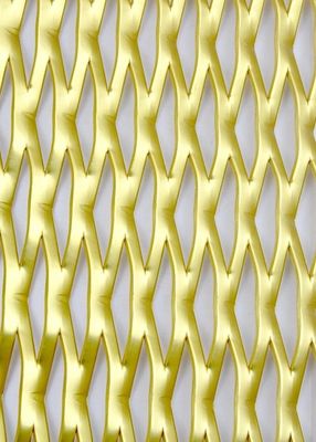 Gepoedercoat aluminium geëxpandeerd metalen gaas voor gevelbekleding