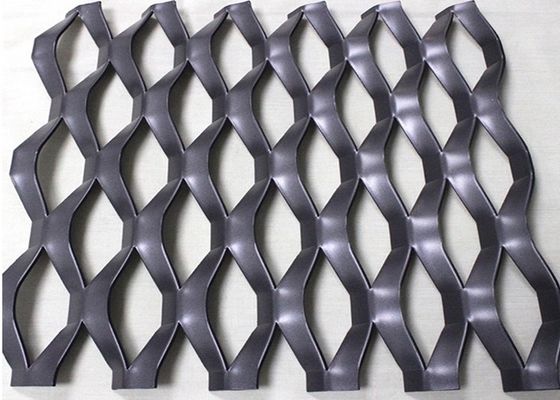 Gepoedercoat aluminium geëxpandeerd metalen gaas voor gevelbekleding