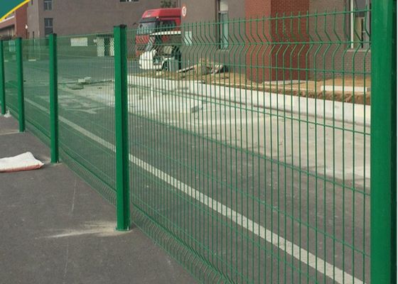 3D Gegalvaniseerd Gelast Gaashekwerk 50x100mm 3.0mm Poedergecoat